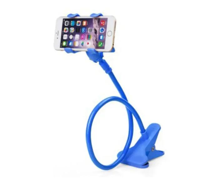 Suporte Flexível para Smartphone com Braço Gooseneck - Ideal para Cama e Mesa