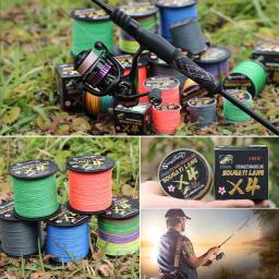 Sougayilang-linha de pesca trançada, tudo para água salgada, pesca marítima, Multifilament PE, 4X, 100 m, 300m, 5 cores, 66LB - Image 6