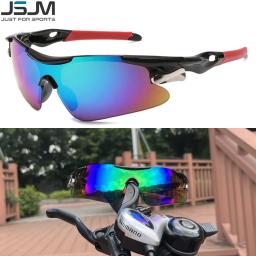 Jsjm ao ar livre dos homens ciclismo óculos de sol da bicicleta estrada mountain riding proteção esportes óculos mtb bicicleta óculos de sol - Image 3
