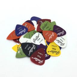 50 Pçs/set Palheta de Guitarra Elétrica Palhetas de Música Acústica Palheta 0.58/0.71/0.81/0.96/1.20/1.50mm Espessura Acessórios de Guitarra GYH - Image 2