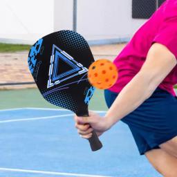 Pickle Ball Paddle Set 1 Bolsa de transporte portátil Pickleball Paddles Raquetes de pickleball com 2 pás 4 bolas de pickleball para iniciantes - Image 3