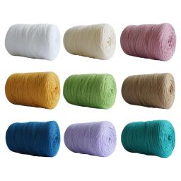 Fio De Malha Elástica Para T-shirt De Crochê, Artesanato De Macramé, Fio De Tecido Para Pet Bed, Tapetes, Bolsas Tapetes E Cestas - Image 1