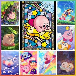 K-Kirbys-Jogo de desenhos animados Kit Pintura Diamante para Adultos, Arte Mosaico, Artesanato Pixel, DIY, Ponto Cruz, Decoração de Casa, Arte, Criação do Elemento, Bonito - Image 1
