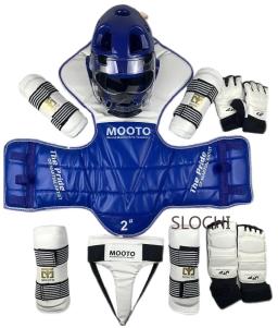 Artes Marciais, Equipamento De Proteção De Taekwondo De Boxe Infantil, Conjunto Completo, Competição De Engrossar, Equipamento De Combate Real - Image 3