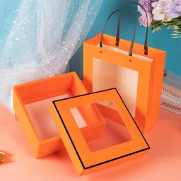 Caixa de Presente com Saco De Presente, Caixa De Embalagem, Presentes De Casamento, DIY Dia Dos Namorados e Ano Novo, Caixa De Presente De Natal - Image 1