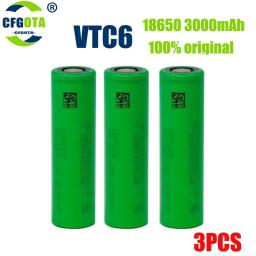 Bateria recarregável de íon-lítio VTC6 3.7V 3000mAh 18650 para Sony US18650VTC6 30A brinquedos ferramentas de lanterna - Image 5