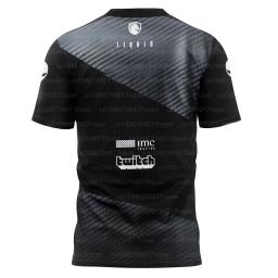 T-shirt de manga curta com identificação personalizada masculina, uniforme de jogo esportivo, camiseta respirável, mais novo, 2022 - Image 2