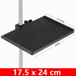 Universal Live Microfone Stand, Bandeja De Cartão De Som, Equipamento De Estúdio De Gravação, Clipe Titular, Suporte De Tripé, Mic Acessórios - Image 1