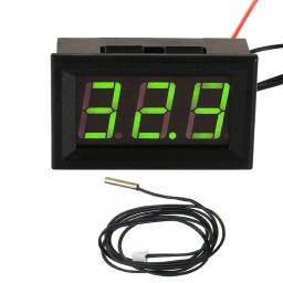 Temperatura eletrônica do interruptor digital de 12V LED -50 ~ 110 ℃   Termômetro digital de aquário de temperatura multifuncional - Image 3