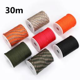Paracord para Sobrevivência, Cabo de Paraquedas, Cordão, Ferramentas ao ar livre, Corda de acampamento, Caminhadas, Varal, 7 Stand Cores, Diâmetro 4mm, 5 m, 15 m, 30m - Image 4