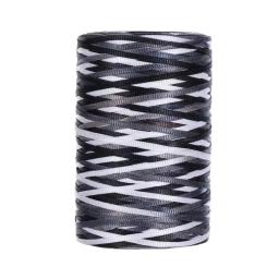 Cordão macrame seda cetim, fio malha manual cor brilhante, fio tecelagem diy para fazer jóias, crianças, - Image 2