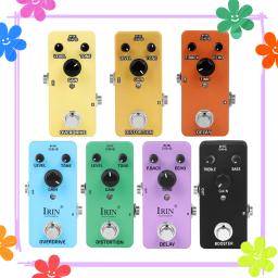 IRIN-Pedal de Efeito Guitarra Elétrica, Pure Booster, Delay Distorção, Efeito Overdrive, True Bypass, Acessórios de Guitarra, 9V - Image 1