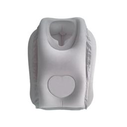 Portátil Inflável Travesseiro De Viagem, Novo Padrão, Chin Suporte, Pescoço Travesseiro para Avião, Carro, Ônibus, Trem, Escritório, Suporte Nap - Image 2