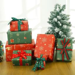 Papel De Embrulho De Natal, Suprimentos De Embalagem De Presente, Acessórios De Decoração, Ano Novo, 2020 - Image 1