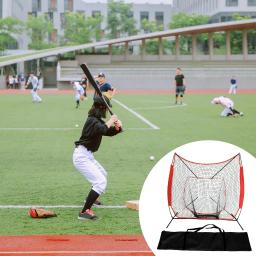 Auxílio portátil do treinamento do softball do basebol, greve, compacto, leve, pitching brocas, 7x7ft - Image 3