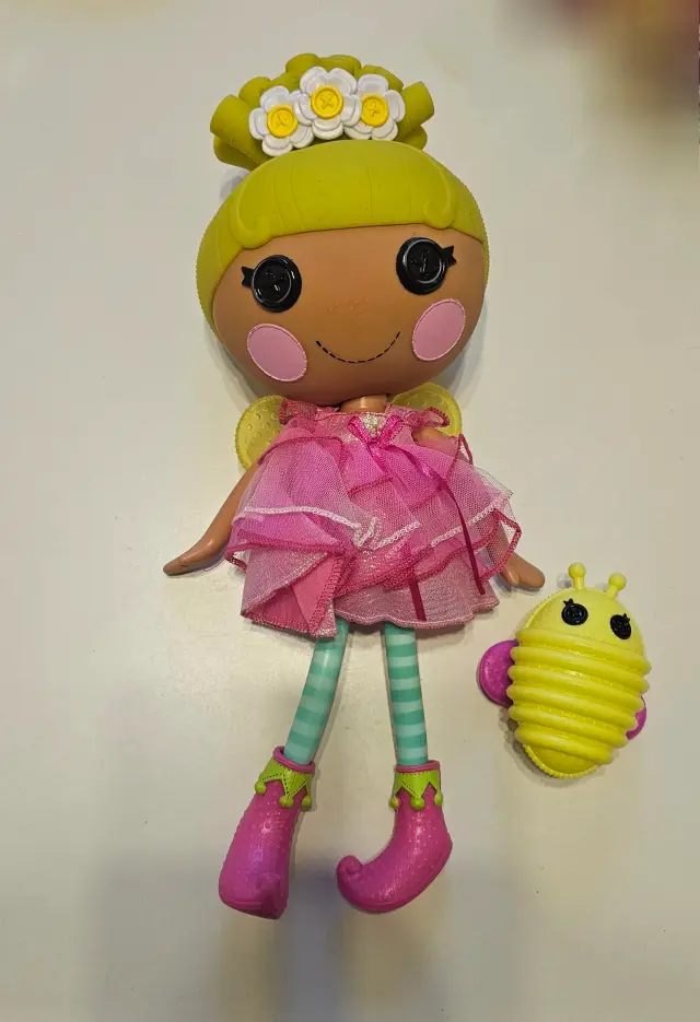 Lalaloopsy Boneca Humanóide Colecionável Vintage de Tecido PVC para Presente de Feriado