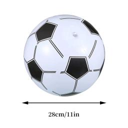 Bola de praia inflável para meninos e meninas, futebol, futebol, verão, piscina, jogo de festa, 16 Polegada, 1pc - Image 2