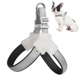 Correia torácica respirável para cães e gatos, arnês sem puxão para cachorros, cães pequenos e médios, viagem, caminhada, buldogue francês, acessórios para animais, verão - Image 1