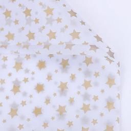 20 folhas de papel de alumínio com bolinhas douradas, papel de tecido translúcido, embalagem para presente, artesanato, rolo de papel para vinho, roupas 50x70cm - Image 6