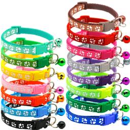 Coleiras ajustáveis com sino para animais de estimação, colar para gatos, filhotes e gatinhos, atacado, Dropshipping - Image 4