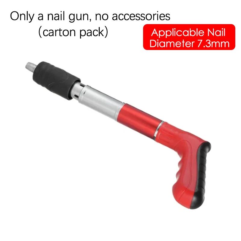 Mini Steel Nail Gun, Manual Power Rivet Gun, Home DIY Wall Fastener, Âncora de parede de teto Dispositivo de entalhamento de fio Ferramentas de aço - Image 1