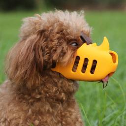 Soft Silicone Pet Boca Máscara, focinho do cão, respirável, parar de latir, morder, mastigar, cão Suprimentos, pequeno, médio Cães - Image 2