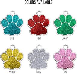 Etiqueta de identificação do cão de estimação do cão do animal de estimação da etiqueta da identificação do filhote de cachorro do gato personalizado - Image 4