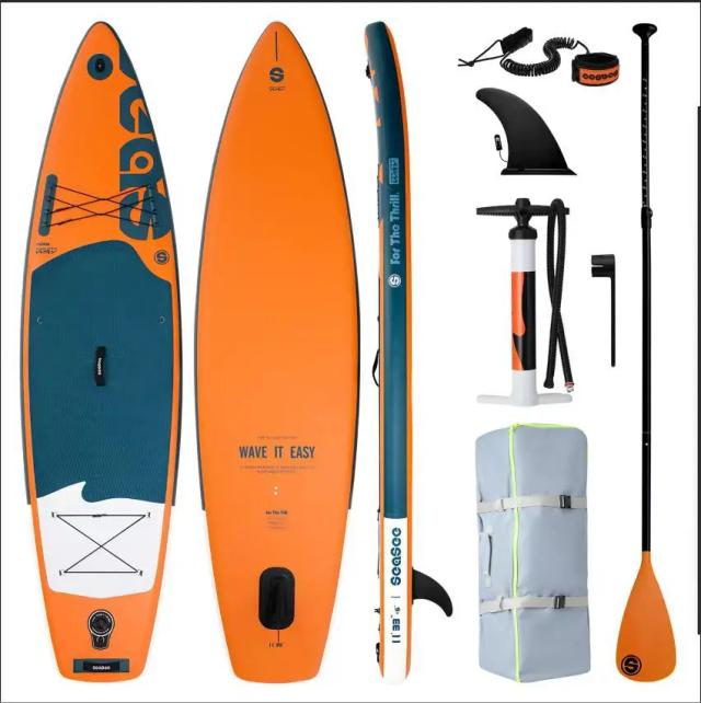 Prancha de Remo Inflável Profissional para Surf e SUP - Aventura na Água ao Seu Alcance