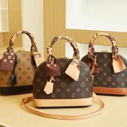 CHARME DE BANI-Bolsa de Shell Clássica e Elegante Feminina, Bolsa Skew Straddle High End, Novo Designer, 2024 - Image 6