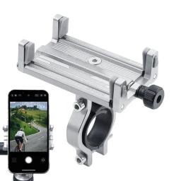 Suporte de telefone universal à prova de choque para bicicleta e motocicleta, telefone celular, 2.3-3.4 in Wide - Image 1