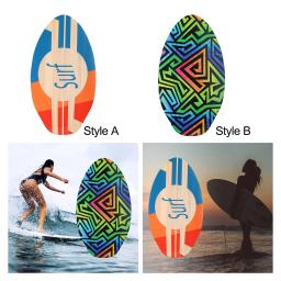 Skimboard com revestimento de alto brilho, prancha de surf em pé, prancha de praia pequena para crianças, adolescentes, crianças, meninos, meninas - Image 1