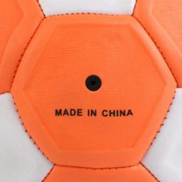 Grande tamanho 3/4/5 curva bola de futebol recreativo laranja juventude futebol esporte brinquedo curva linhas jogo futebol ao ar livre - Image 4