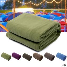 Saco de dormir de lã polar ultraleve portátil, barraca de acampamento ao ar livre, cama de viagem, saco de dormir quente, forro, acessórios esportivos de acampamento - Image 1