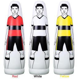 Portátil PVC Football Training Wall Dummy, Footbal Free Kick, Barreira de treinamento para treinamento de chutes grátis, 160cm - Image 2