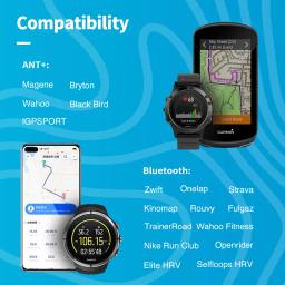 Geoid-HS500 Monitor de Freqüência Cardíaca, Computador de Ciclismo, Sem Fio, Saúde, Fitness, Garmin, Peito, Coração, Bluetooth, ANT + - Image 3