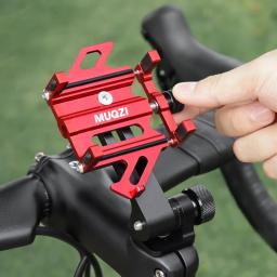 MUQZI-bicicleta universal suporte do telefone, Smartphone Mount, tampa superior do tronco, 360 ° rotativo, fone de ouvido, 4.5-7.0 "telefone - Image 6
