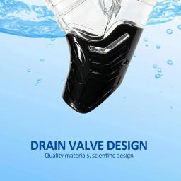 Scuba Diving Splash Guard, Dry Snorkel Tube, Easy Breath, Top Valve, Equipamento de natação subaquática, adultos, crianças, homens, mulheres, jovens - Image 6