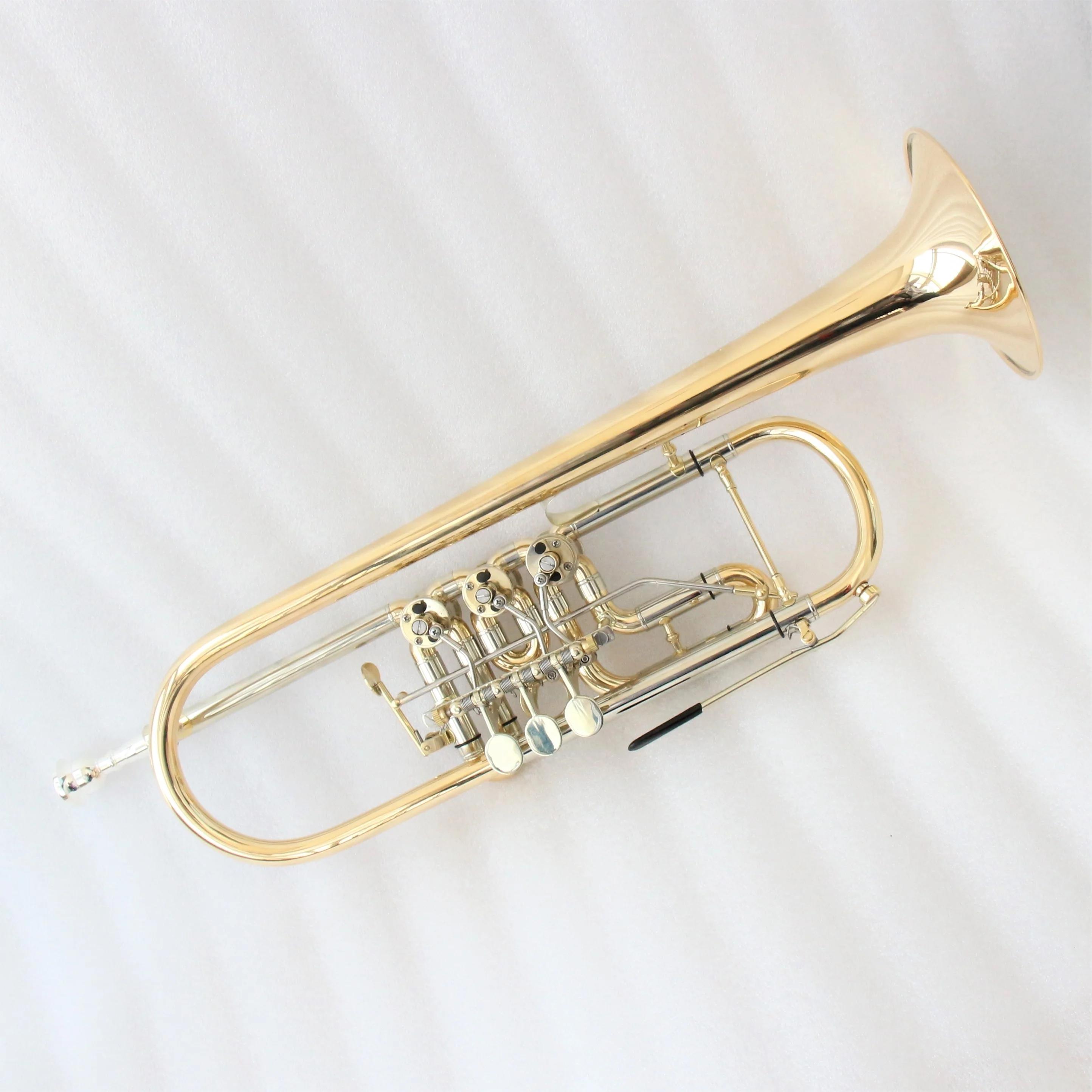 Professional válvula rotativa trompete, High End - Image 1