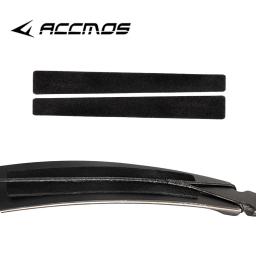 Bow Stabilizer Damper Shock Absorber, tiro com arco Bowstring amortecimento silenciador, almofadas de couro, Caça Tiro Acessórios, 1 par - Image 1