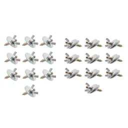 Pássaro Poleiros Montagem Parafusos Kits Porca, Parafusos De Gaiola De Pássaro, Montagem Kits para Rack Construção Madeira Aves Perch, M5 * 30, 10 Pcs - Image 2