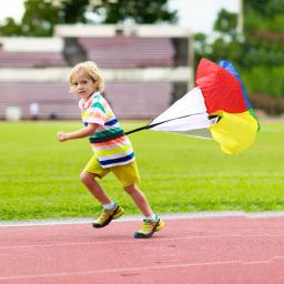 Parachut Umbrella Drag Brocas para crianças, Treinamento de velocidade física, Resistência, Fitness, Corrida, Equipamento de ginástica, Esporte ao ar livre, Brinquedo infantil - Image 3