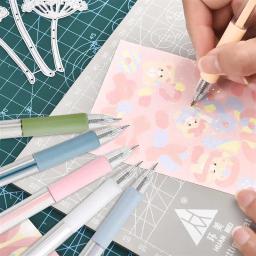 Arte utilitária faca caneta cortador de papel precisão artesanato adesivos scrapbooking ferramentas corte faca portátil escultura diy artesanato suprimentos - Image 3