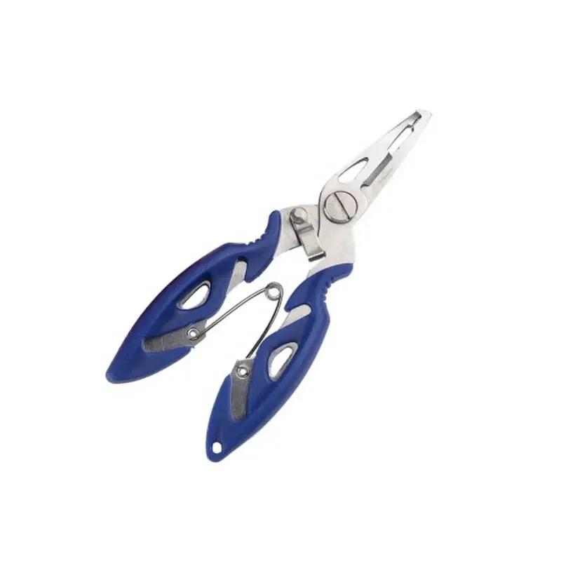 Alicate de pesca de tamanho pequeno, aço inoxidável, água doce, água salgada, removedor de gancho, tesoura, equipamento de pesca de metal - Image 1