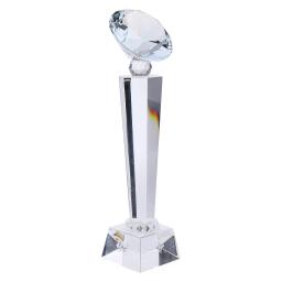Troféu De Cristal Personalizado, Copa De Cristal, Top Diamond Design para Winner Prize Award, 29cm - Image 5
