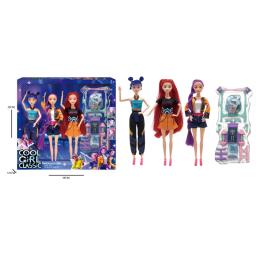 30cm anime kpop demônio caçadores boneca brinquedo rumi mira zoey estatueta boneca k pop demon slayer estátuas de mesa bonecas de vinil brinquedo presente para o miúdo - Image 3