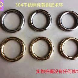 Anel de peso de pulseira de ferro de latão puro, artes marciais, pulseira, potência de braço, boxe de linha Wing Chun, aço inoxidável 304 - Image 1