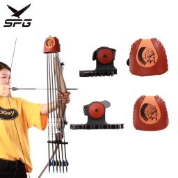 Arco e flecha Quiver para Caça, Quick Destach Arrow, Arco Recurvo Tradicional, Tiro Longbow, Acessórios Alvo, 4 ou 6 Arrows - Image 1