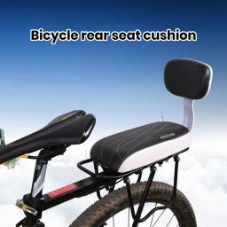 Almofada do assento traseiro de bicicleta com apoio para os pés, Esponja De Enchimento, Almofada do assento traseiro, Crianças, Portador de Segurança Infantil - Image 3