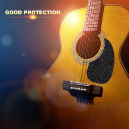 Pickguard de guitarra acústica em formato de lágrima, porca, acessórios de água, placa protetora - Image 2