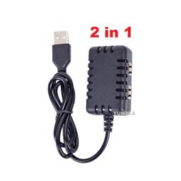 Bateria Li-po para armas elétricas de água, USB, Splatter automático, rifle de bola, Paintball, pistola Airsoft, 2S, 7.4V, 1400mAh - Image 4